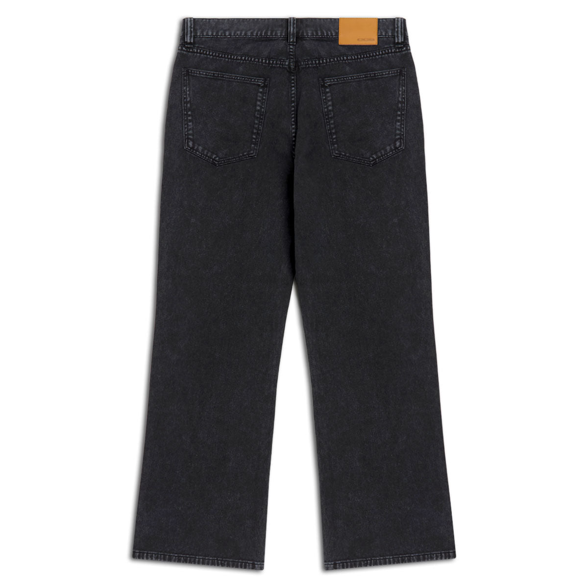 CCS Western Bootcut Denim Jeans - Acid Wash Black image 5