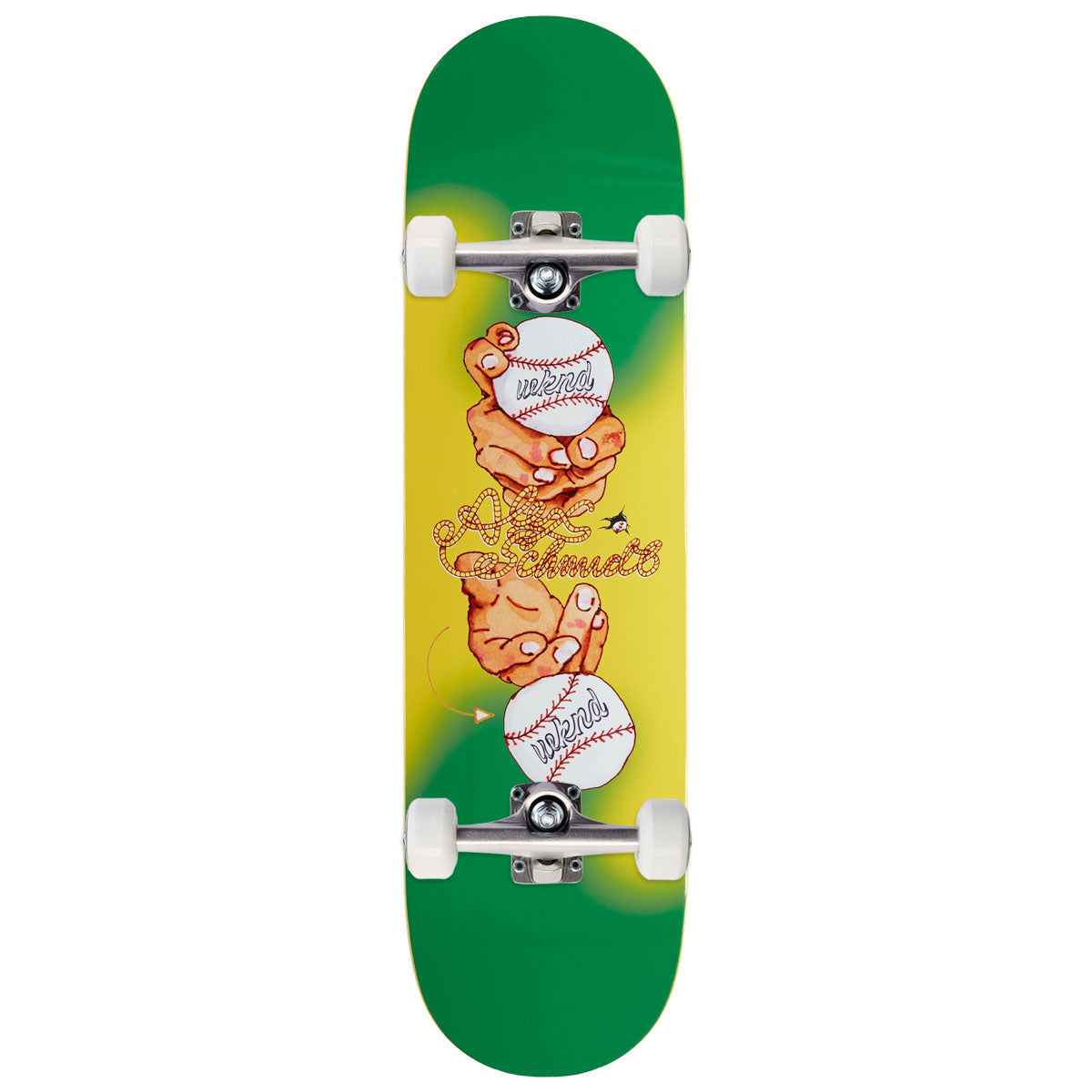 WKND Slurve Alex Schmidt PS Skateboard Complete - Green - 8.25