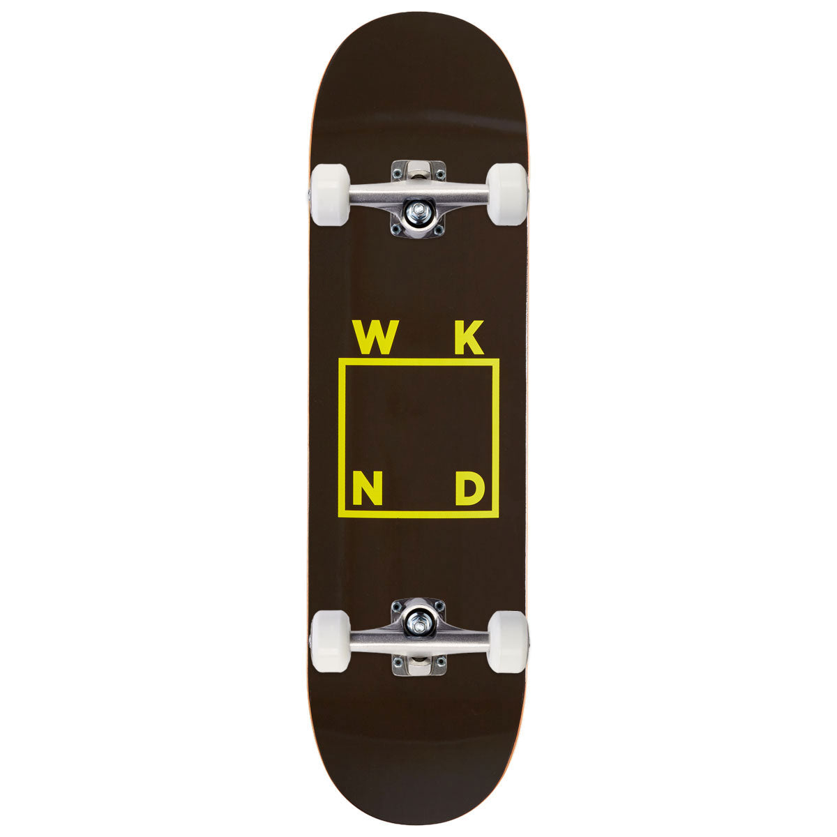WKND Logo MC Skateboard Complete - Brown/Yellow - 8.50