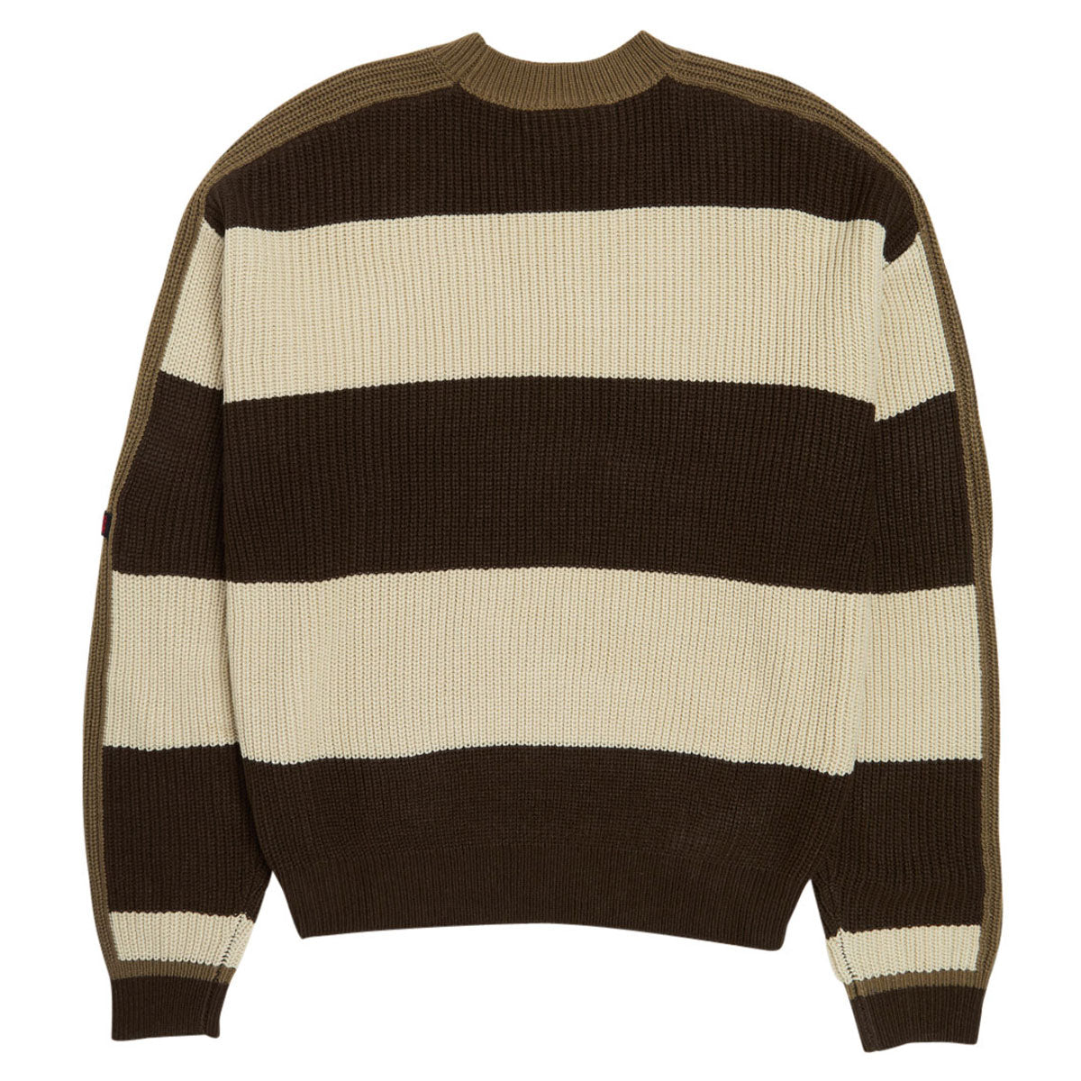 WKND Stripes Knit Sweater - Brown/Beige image 4