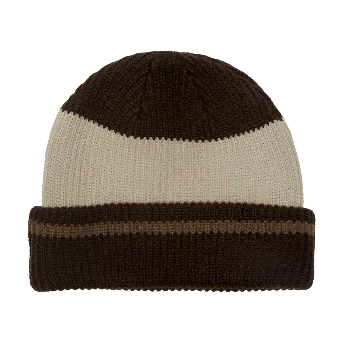 WKND Stripe Beanie - Brown image 2