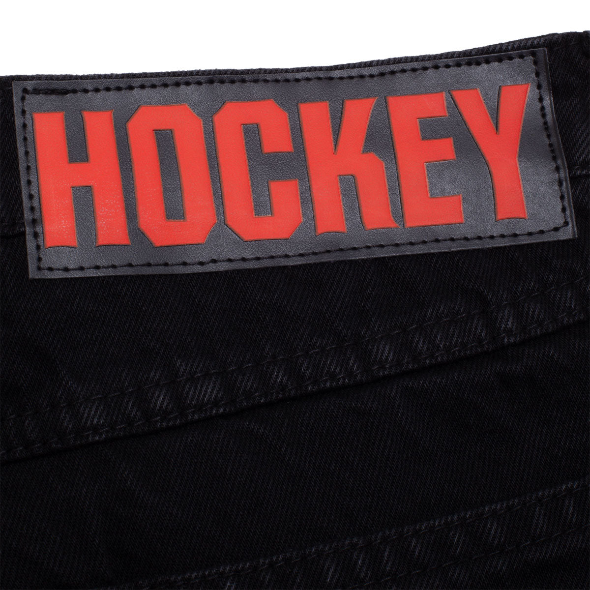 Hockey Double Knee Jeans - Black image 5