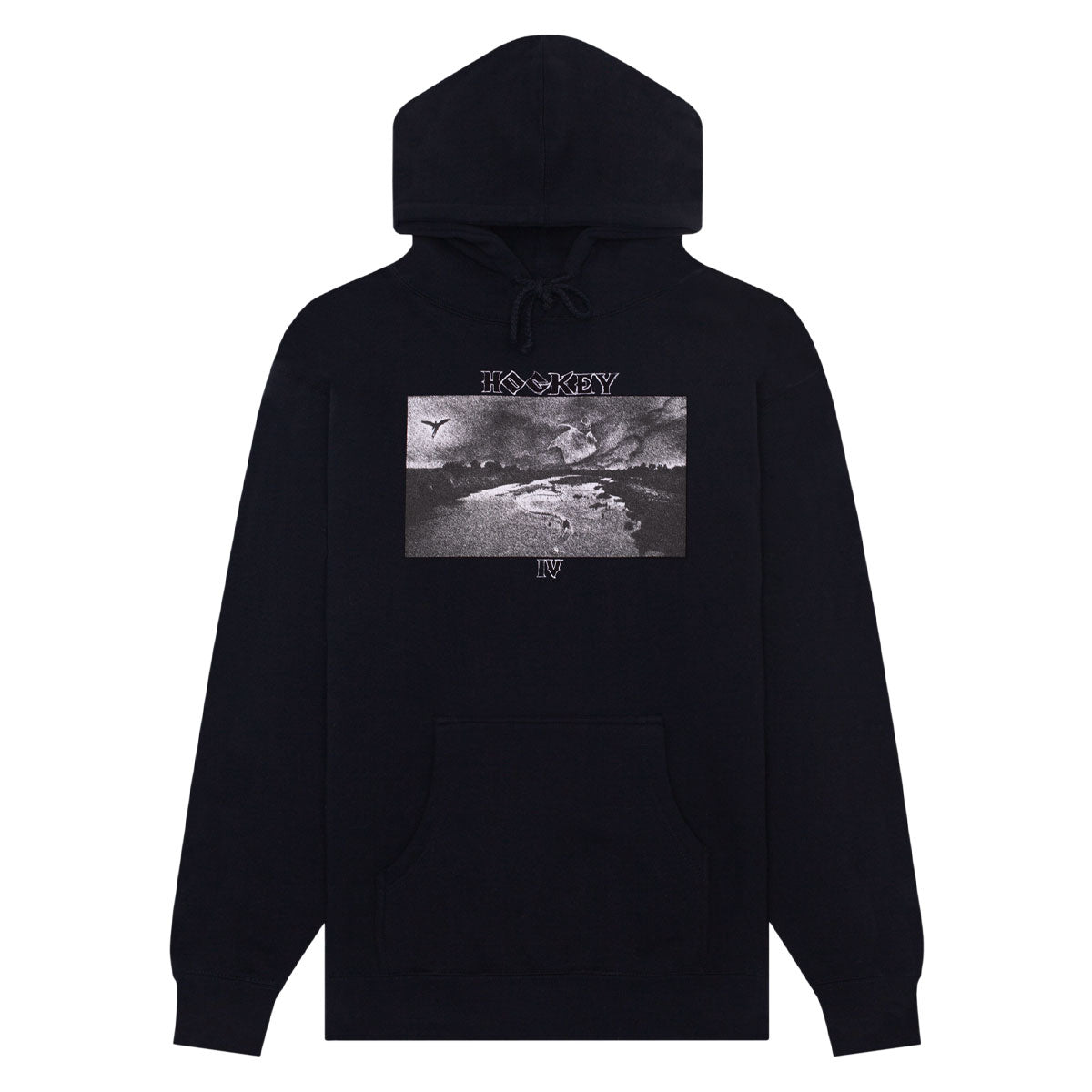 Hockey IV Hoodie - Black image 1
