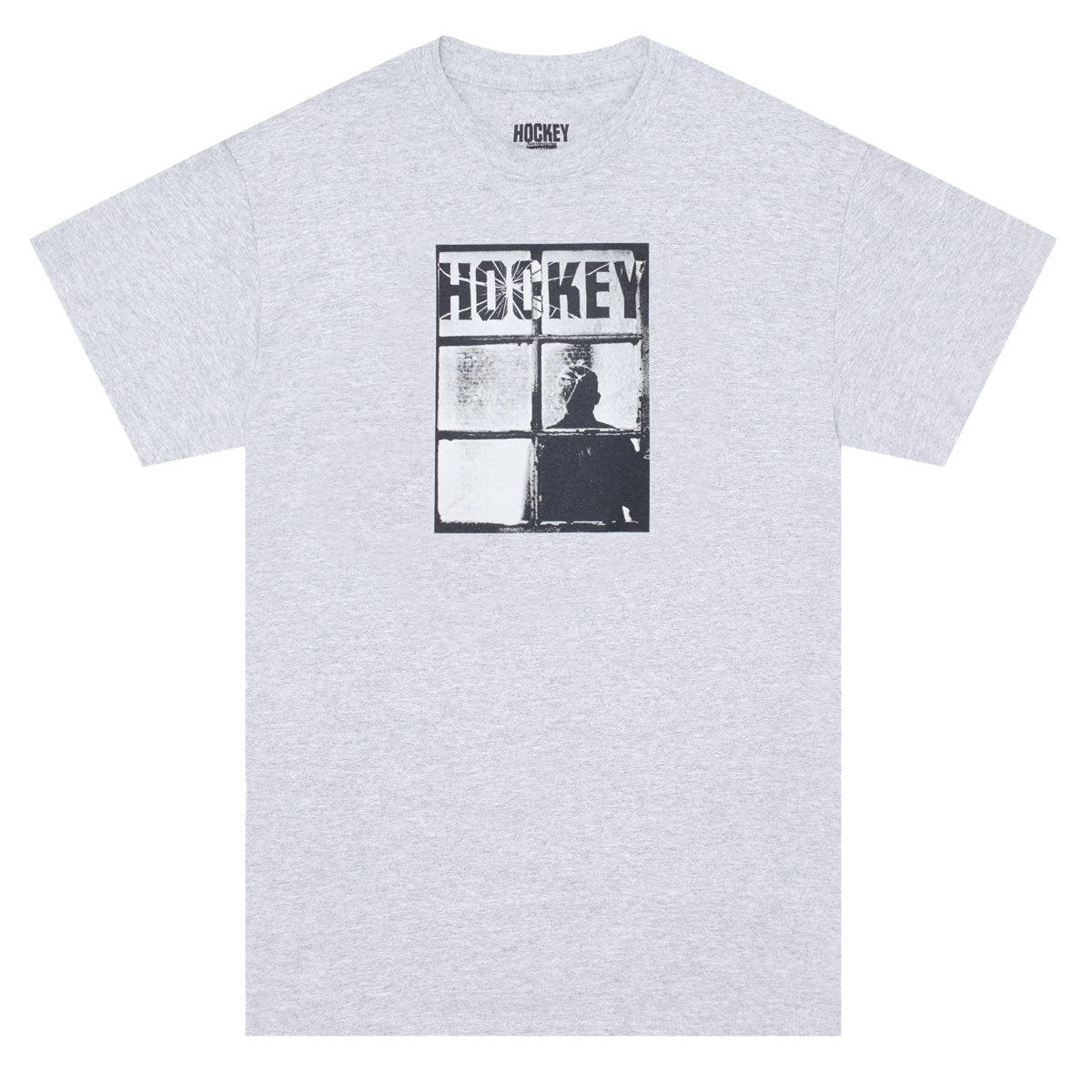 Hockey Temporary Site T-Shirt - Ash Grey image 1
