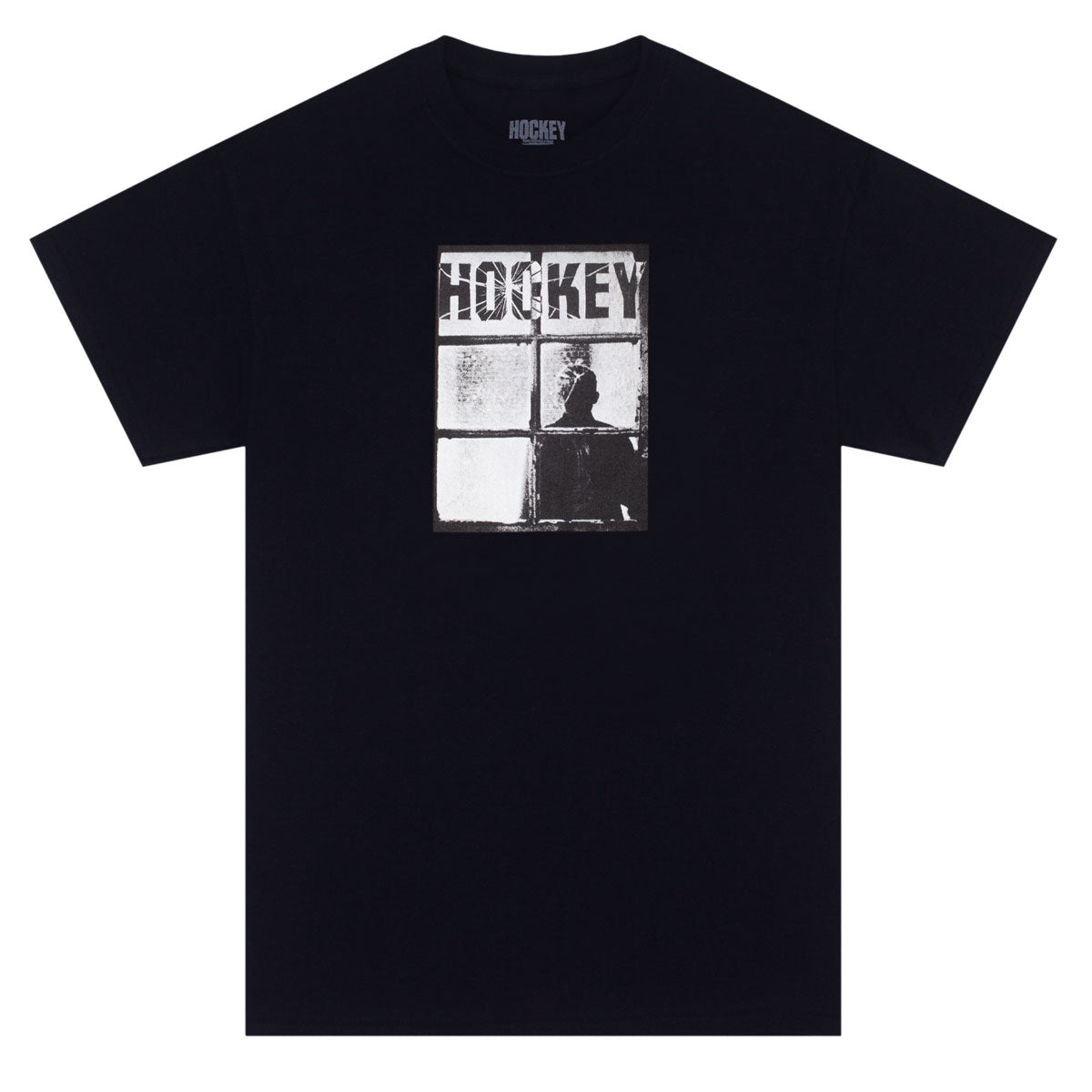 Hockey Temporary Site T-Shirt - Black image 1