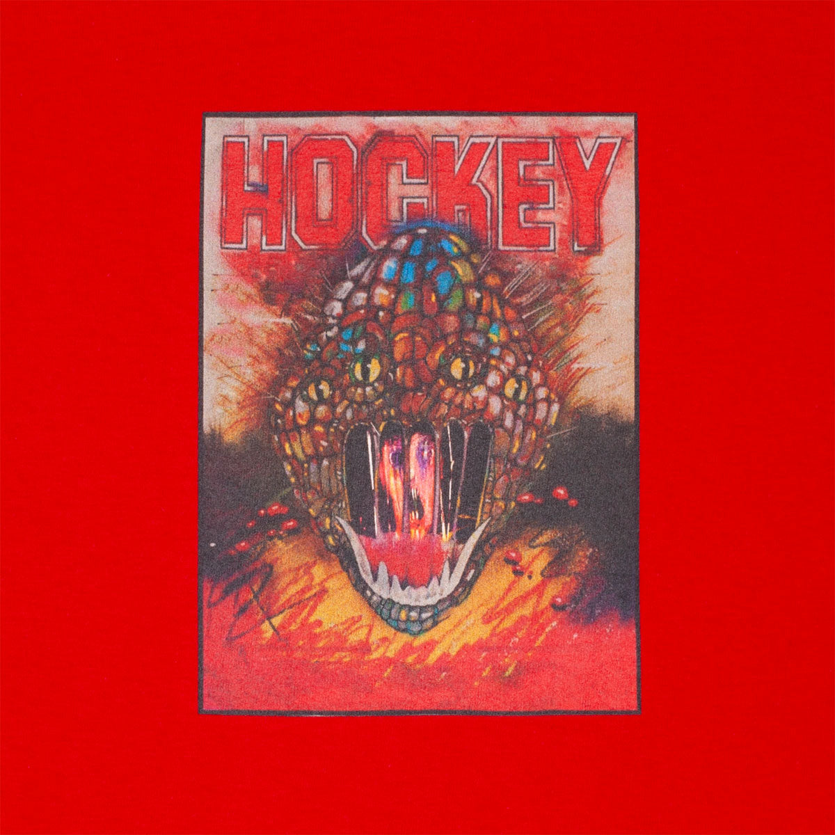 Hockey War On Mice T-Shirt - Red image 2
