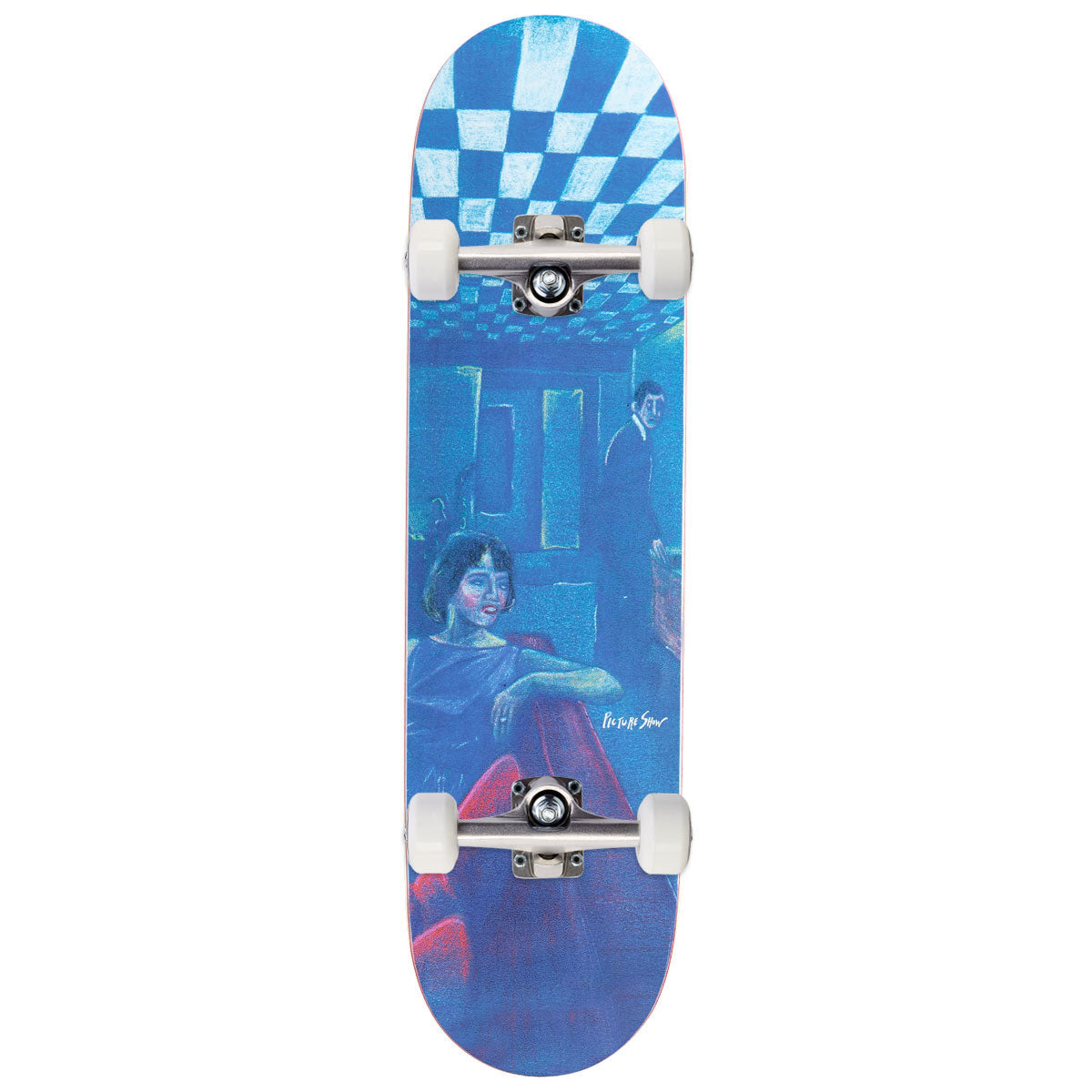 Picture Show Blue Lodge Skateboard Complete - 8.38