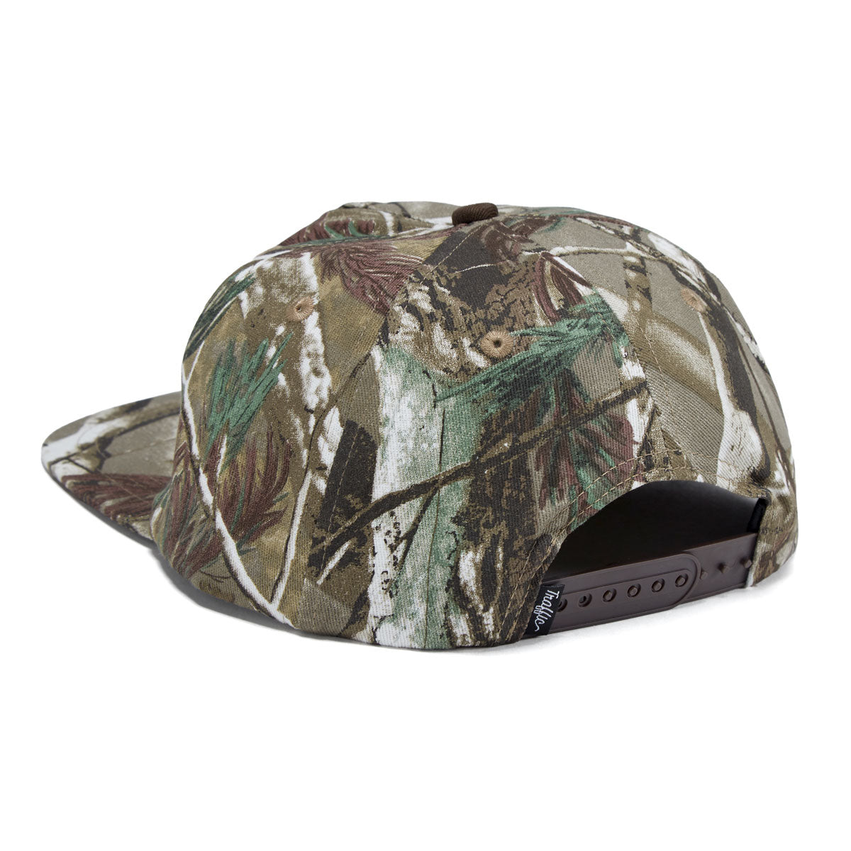 Traffic Manhattan Script Snapback Hat - Camo image 2
