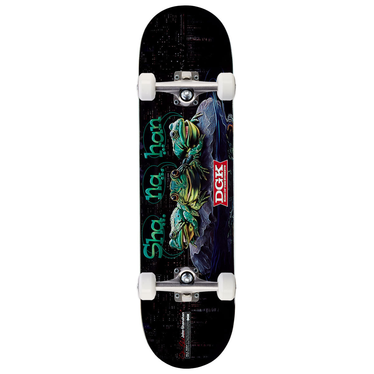 DGK Triplets Shanahan Skateboard Complete - 7.80