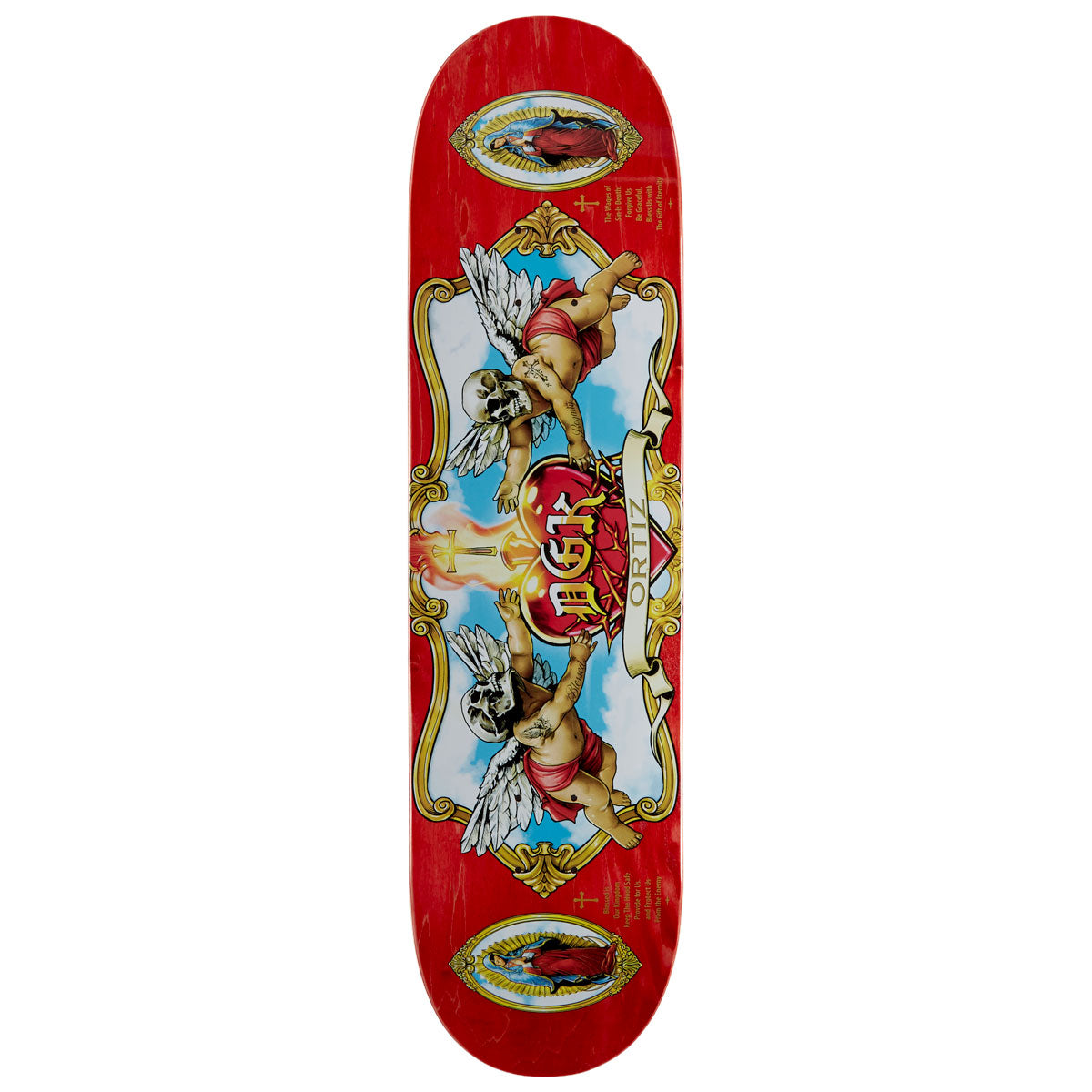 DGK Oracion Ortiz Skateboard Deck - 8.06