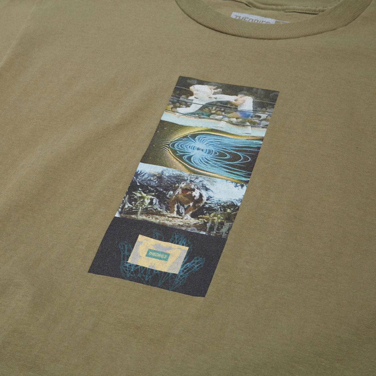 Theories Virtual Reality T-Shirt - Fatigue Green image 2