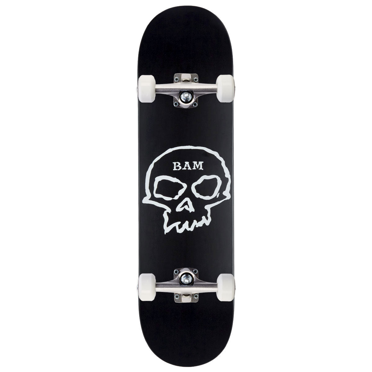 Zero x Bam Single Skull Skateboard Complete - Black - 8.50