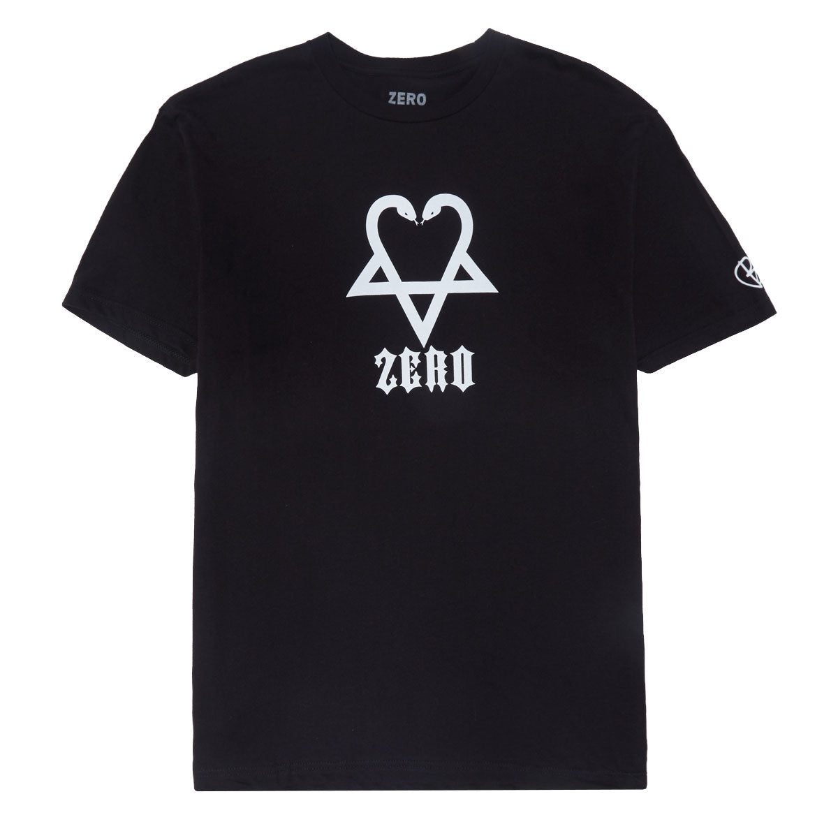 Zero x Bam Heart Small T-Shirt - Black image 1