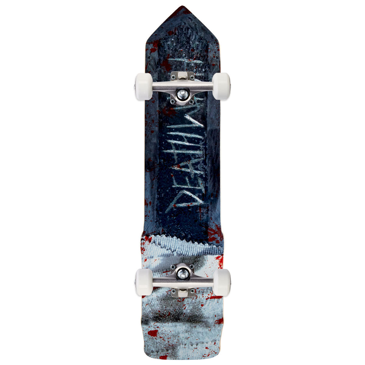 Deathwish Shank Cruiser Custom Shape Skateboard Complete - image 4
