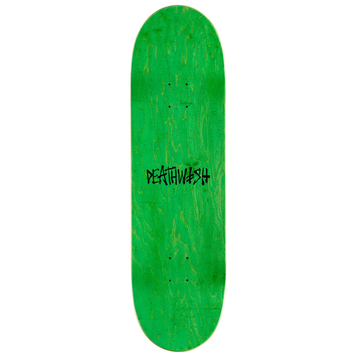 Deathwish OG Spray Chrome Skateboard Deck - Black - 9.00