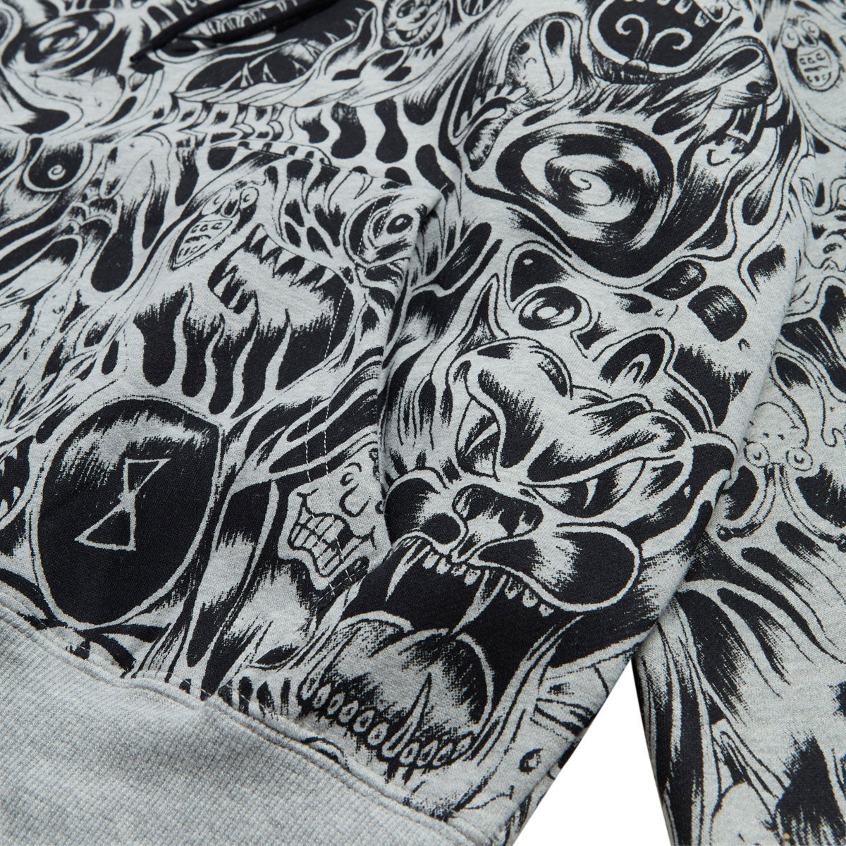 Baker Nightmare Hoodie - Heather Gray image 4