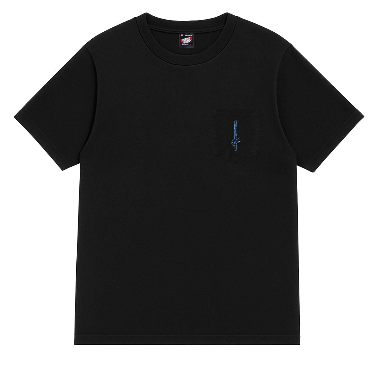 Deathwish Chrome Pocket T-Shirt - Black image 1
