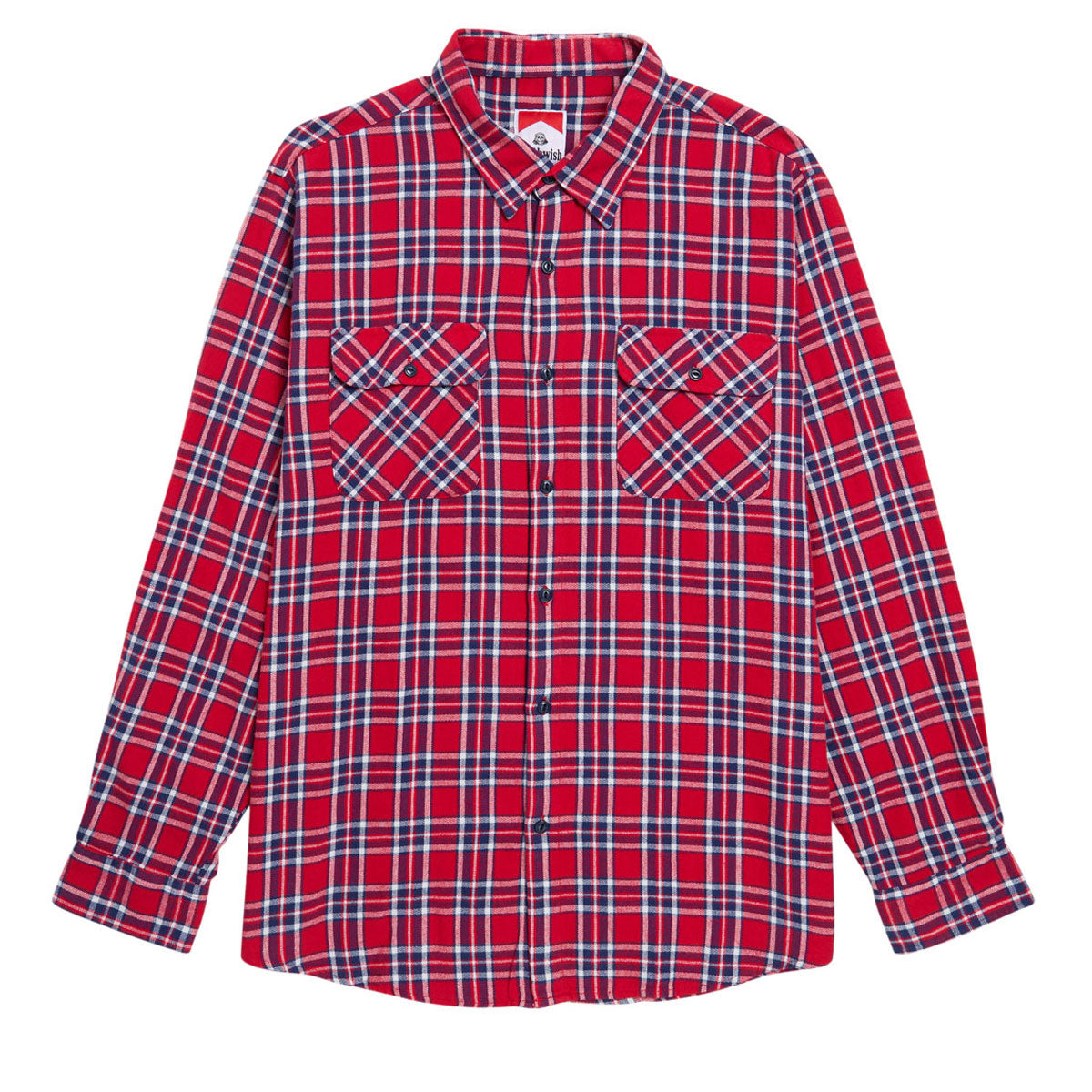Deathwish Classic Flannel Shirt - Red/Blue image 1