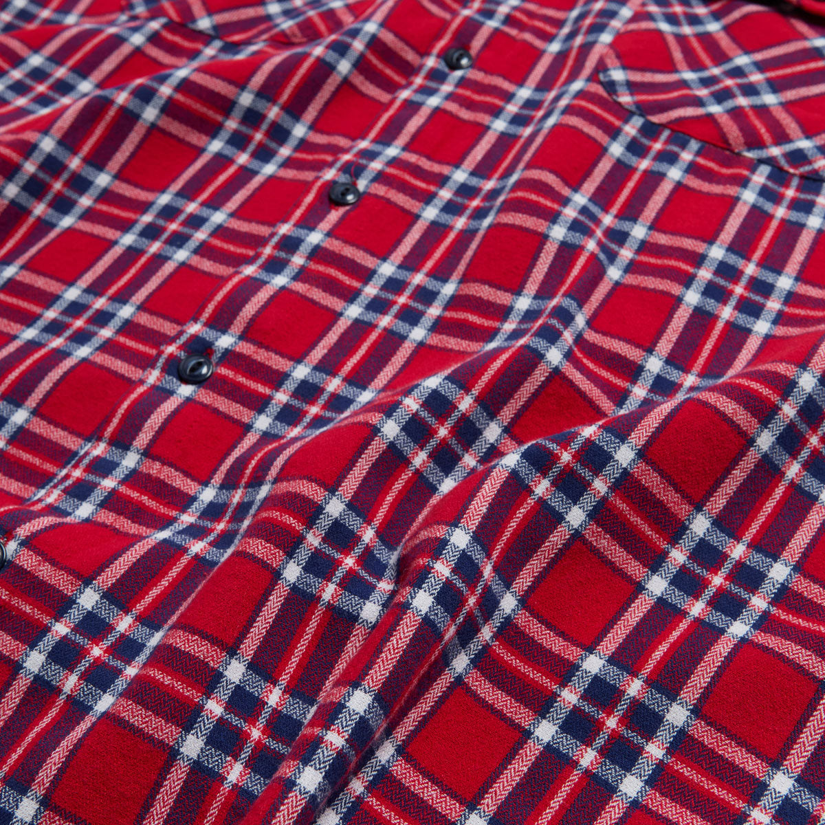 Deathwish Classic Flannel Shirt - Red/Blue image 5