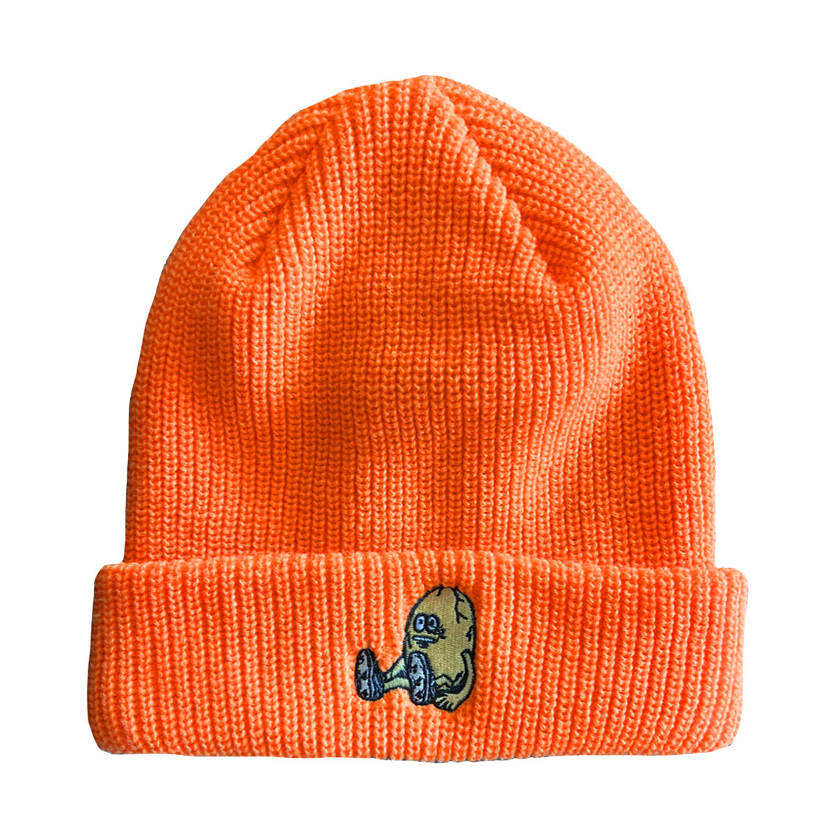 Heroin Egg Beanie - Neon Orange image 1