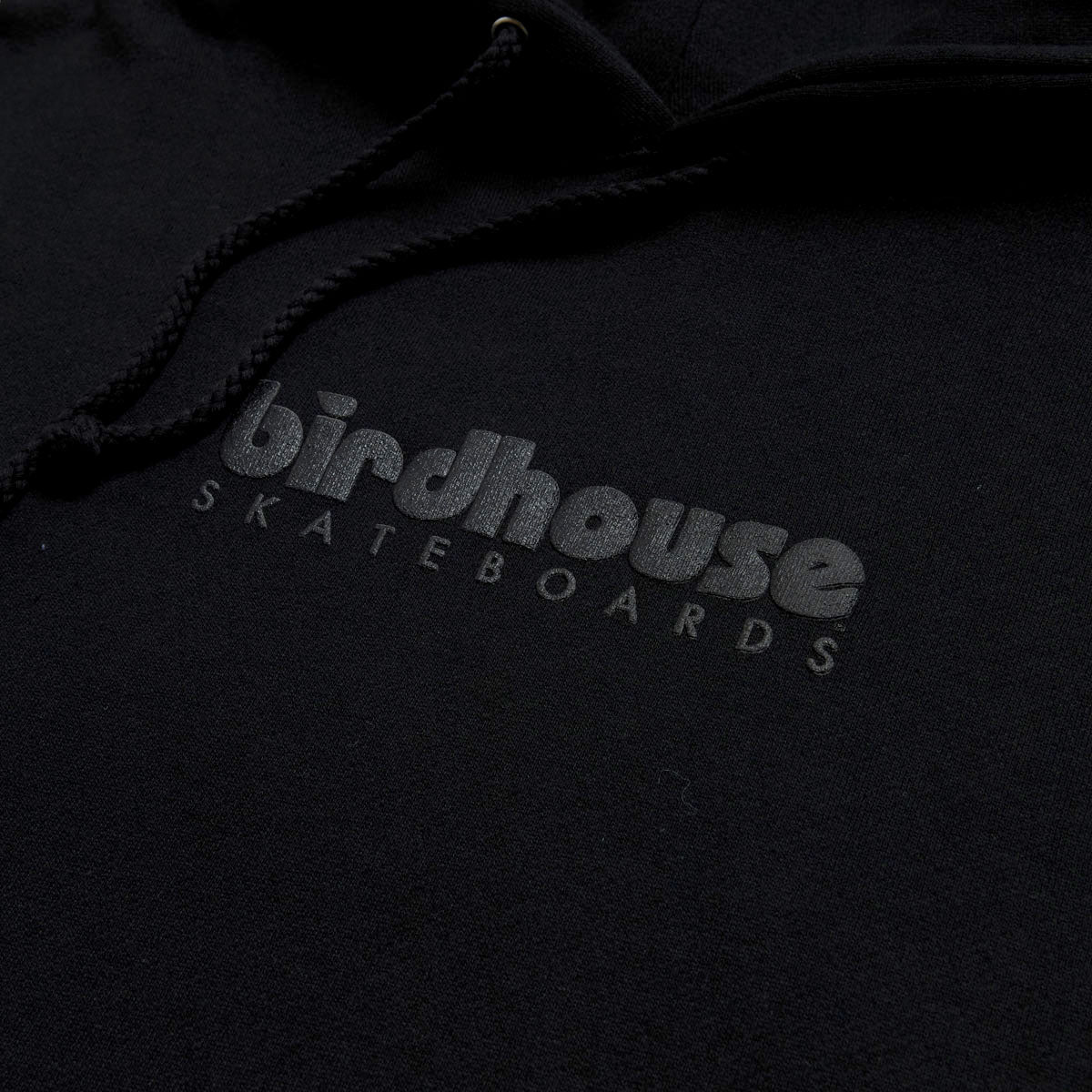 Birdhouse Puff Logo Hoodie - Black image 2