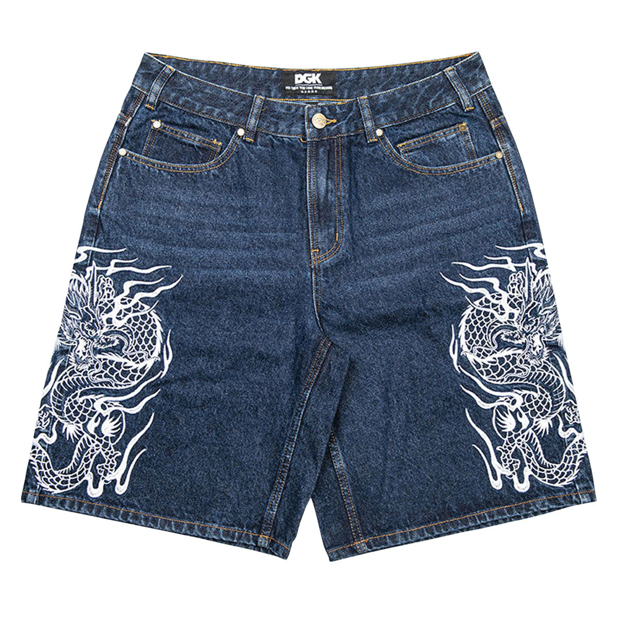 DGK Hydra Denim Shorts - Blue image 1