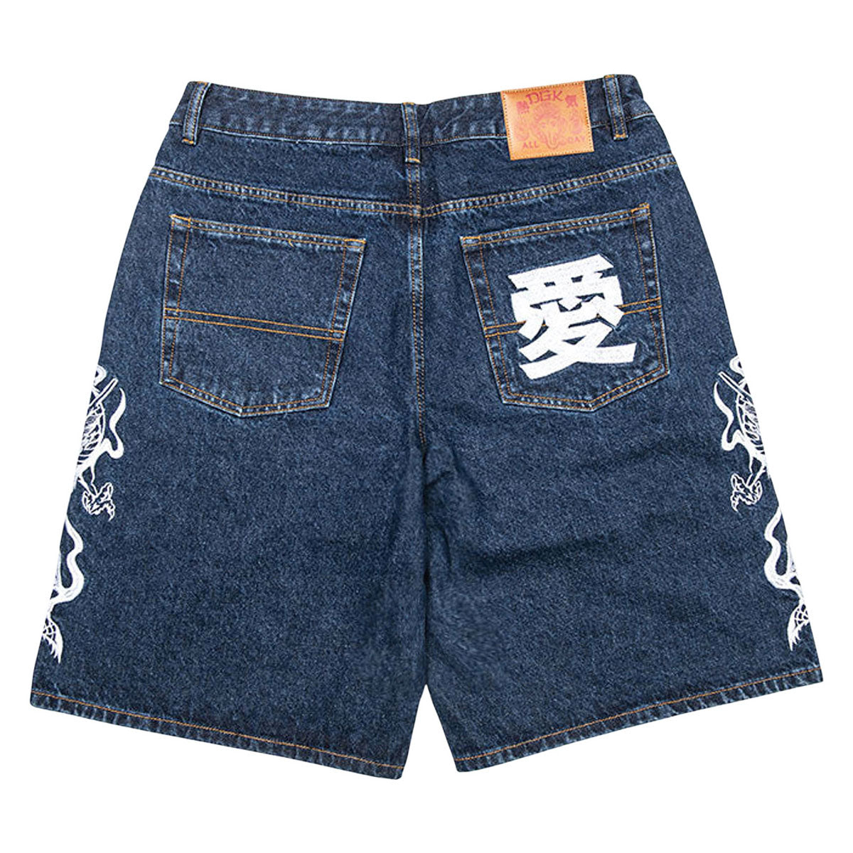 DGK Hydra Denim Shorts - Blue image 2