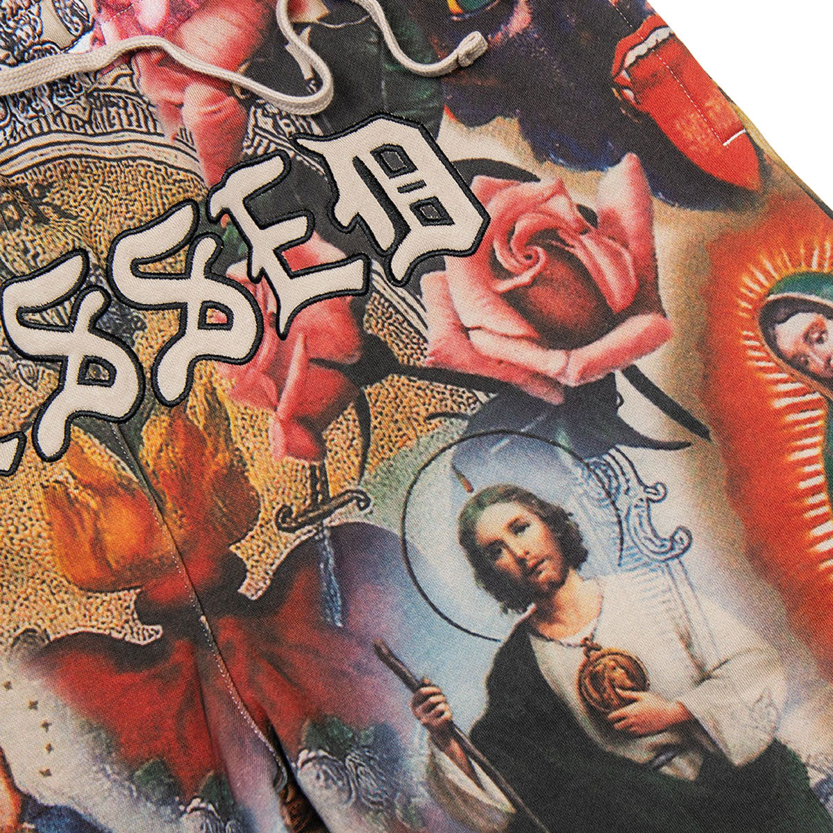 DGK Shrine Fleece Shorts - Tan image 4