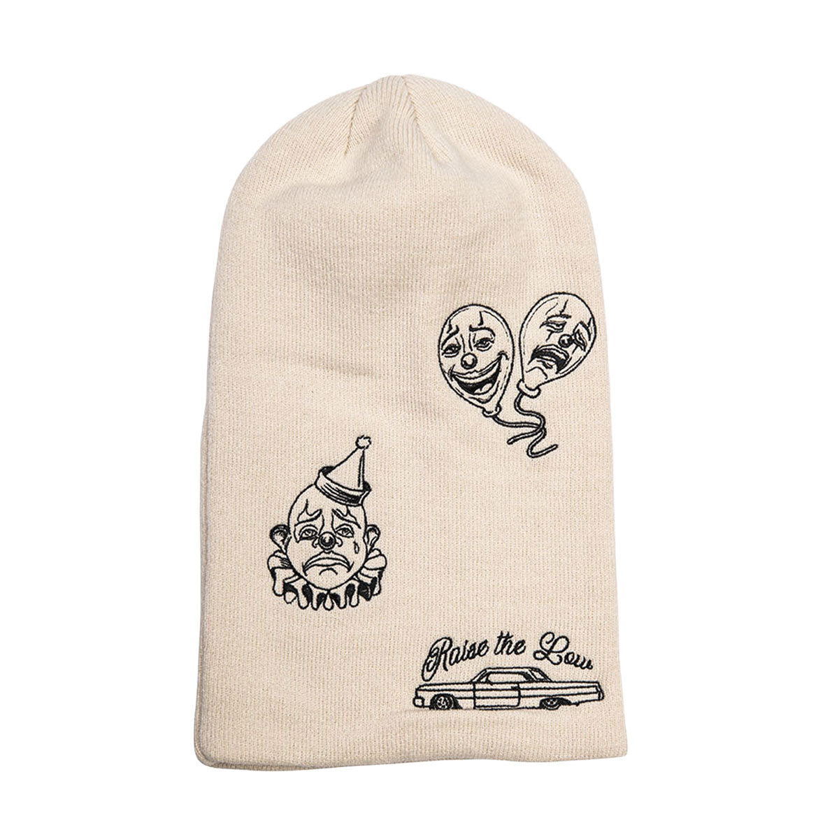 DGK Clownin Ski Mask - Cream image 2