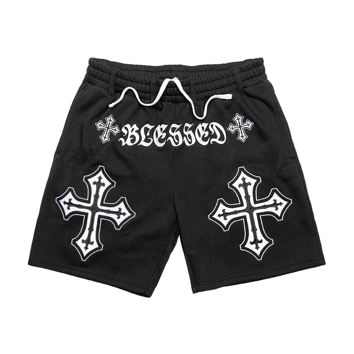 DGK Noble Fleece Shorts - Black image 1