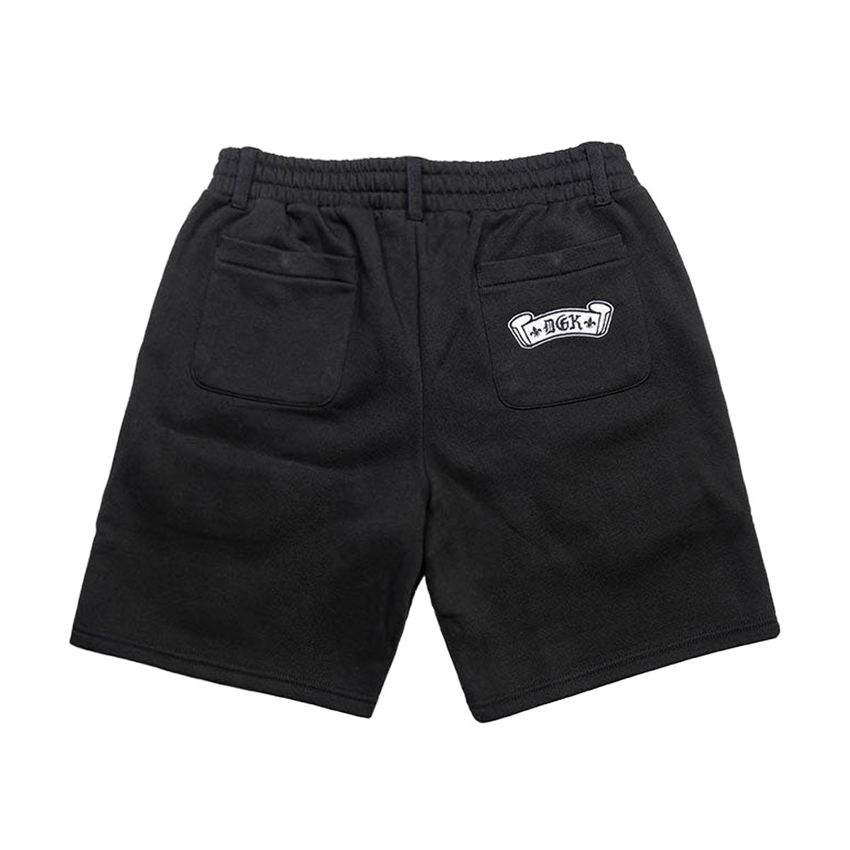 DGK Noble Fleece Shorts - Black image 2