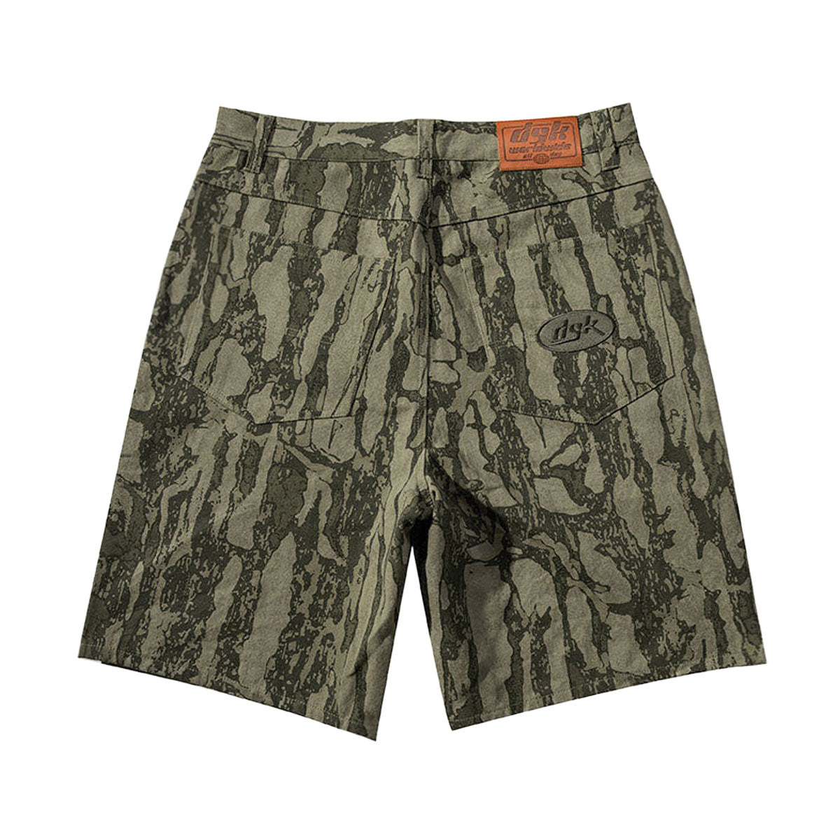 DGK Cortex Canvas Shorts - Bark Camo image 2