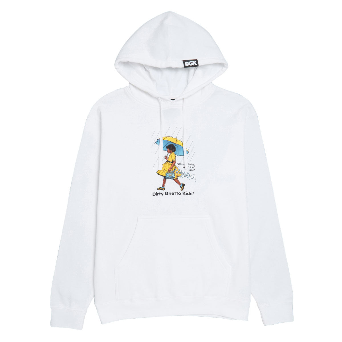 DGK Rain Or Shine Hoodie - White image 1