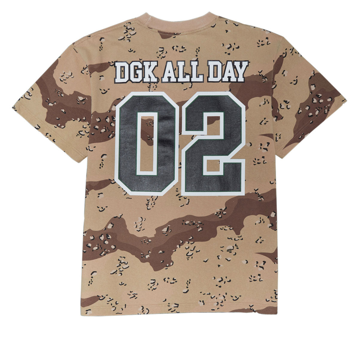 DGK Slam Dunk Boxy T-Shirt - Desert Camo image 2