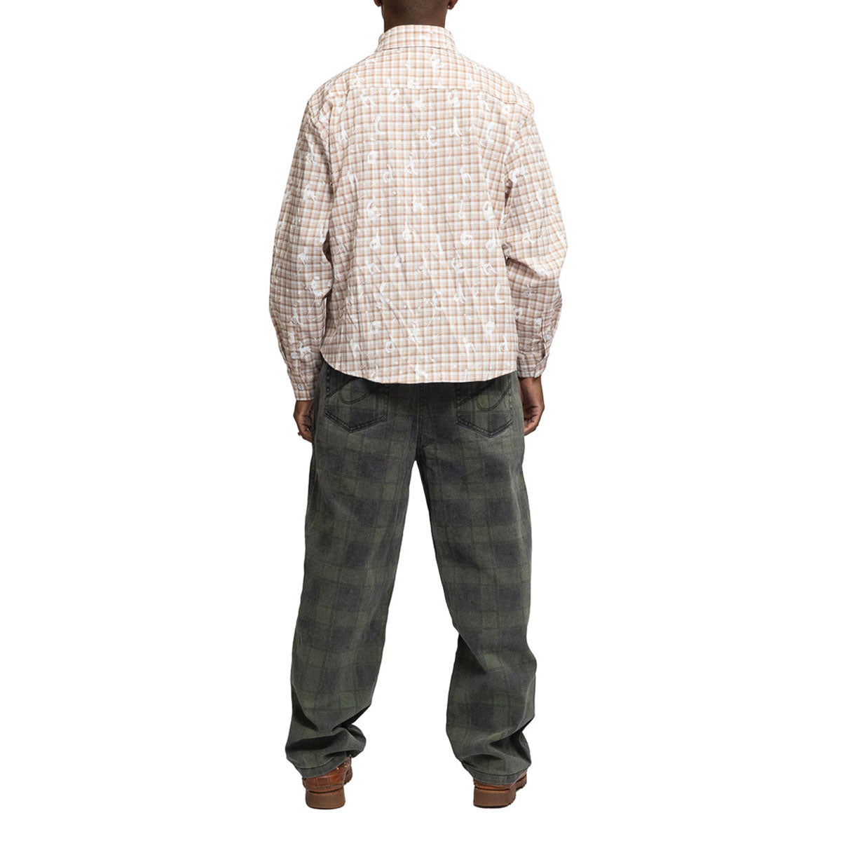 Hoddle Ranger Jeans - Green Plaid image 4