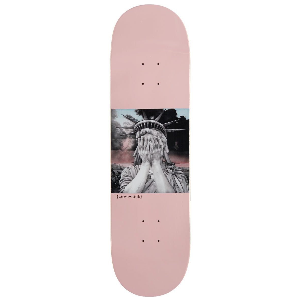 Lovesick Liberty? Skateboard Deck - Pink - 8.50