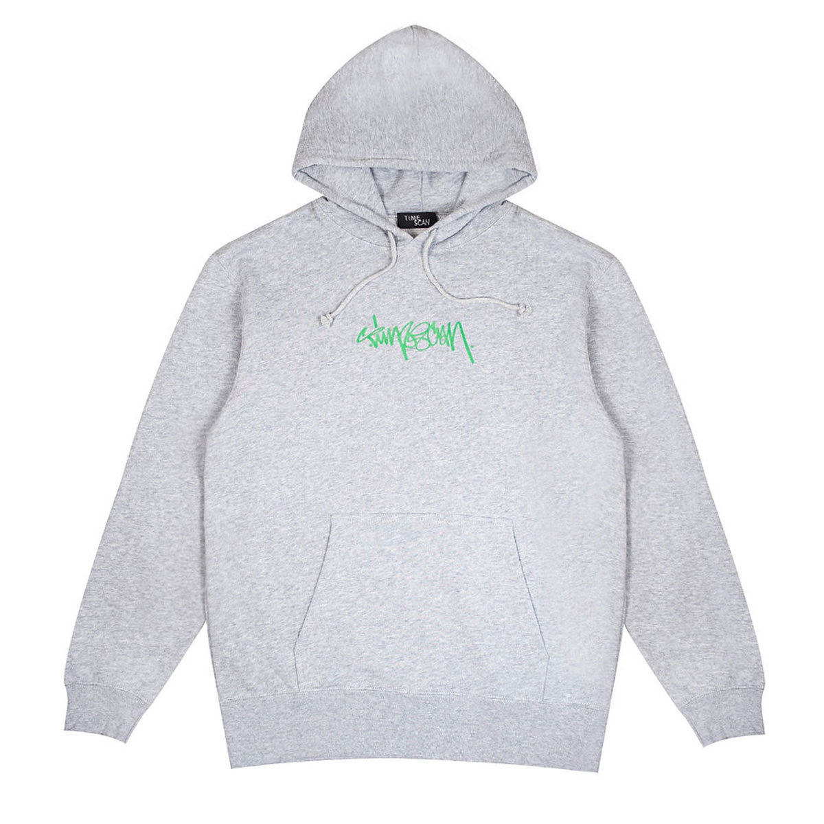 Timescan Script Logo Hoodie - Ash image 1