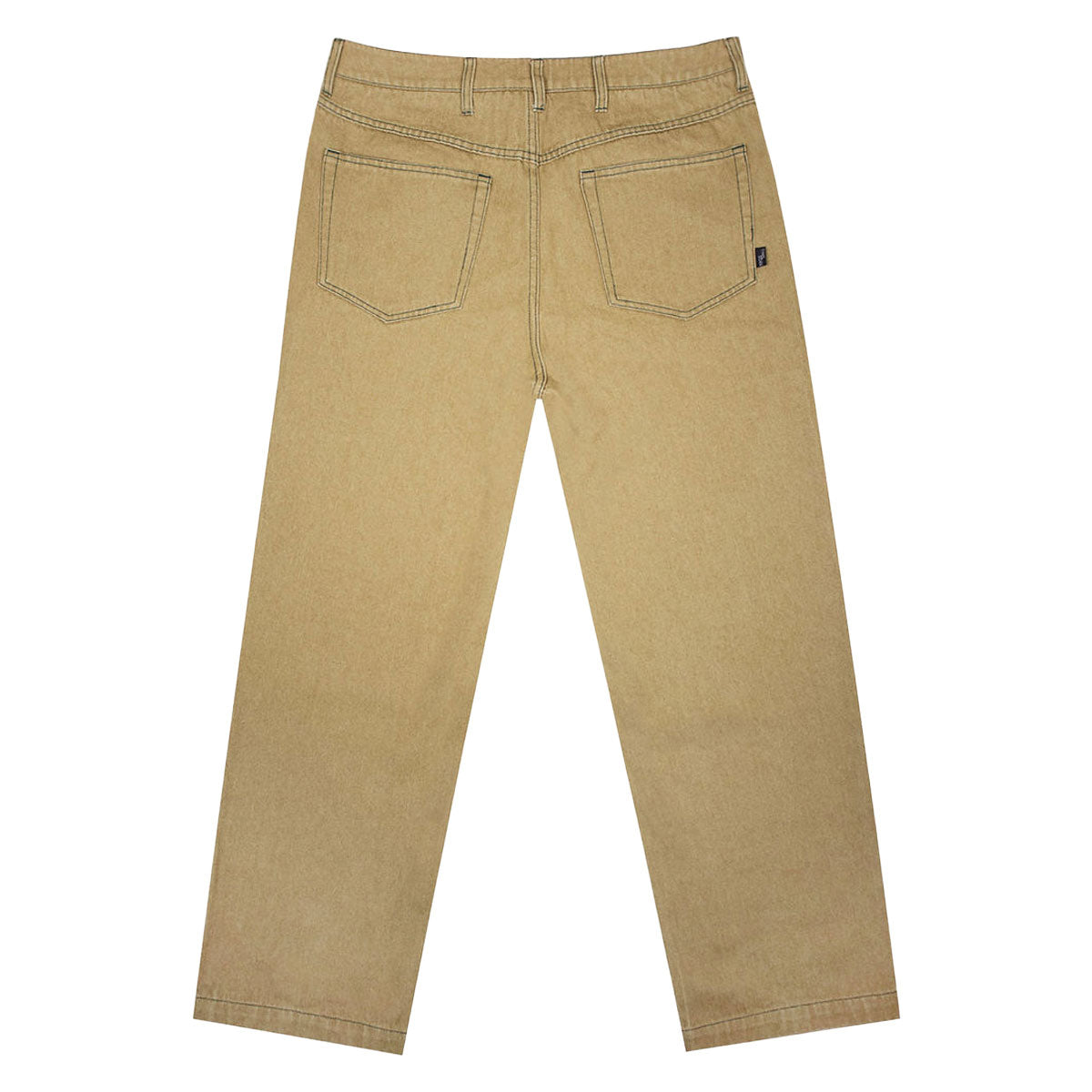 Timescan Relaxed Denim Jeans - Khaki image 2