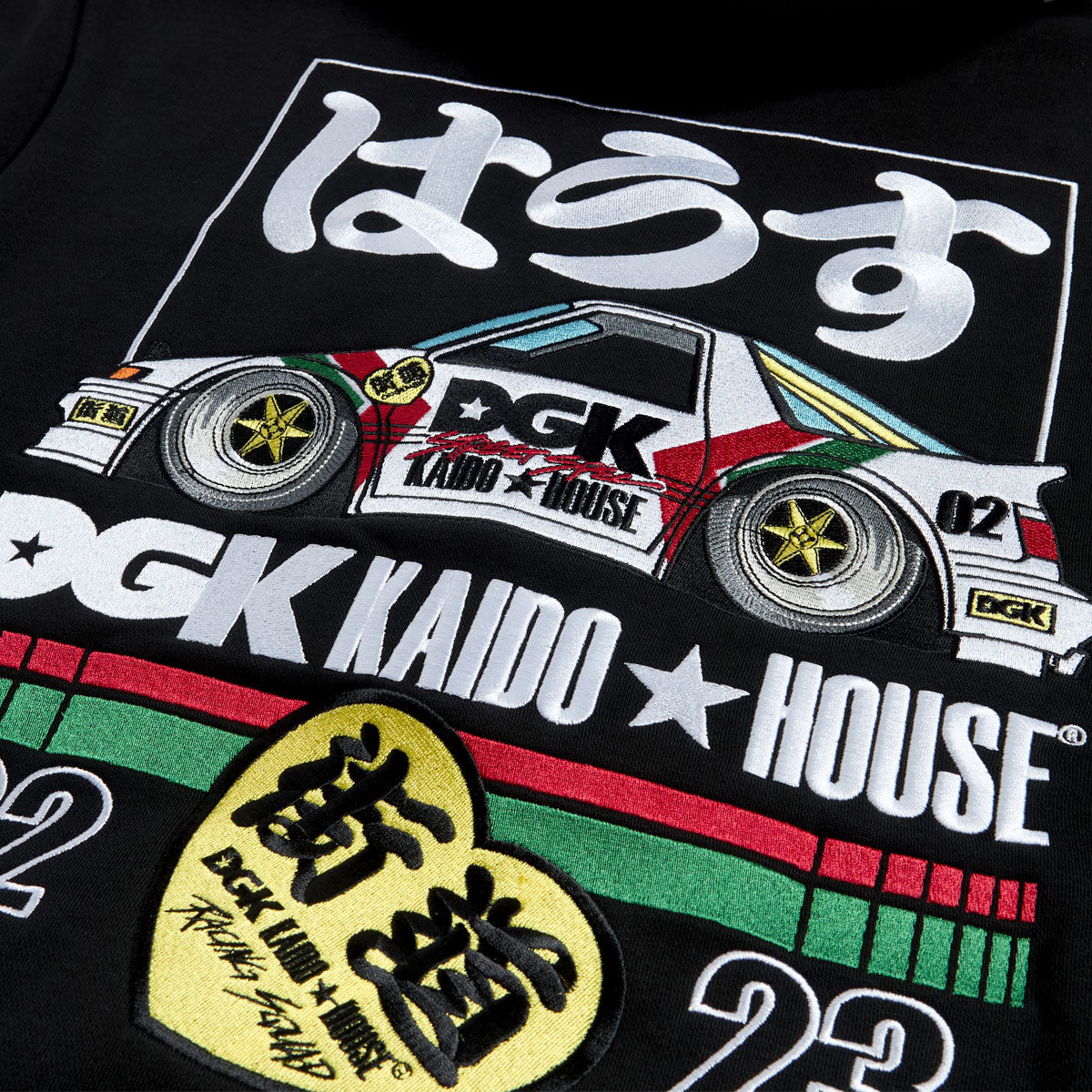 DGK x Kaido House Torque Hoodie - Black image 4