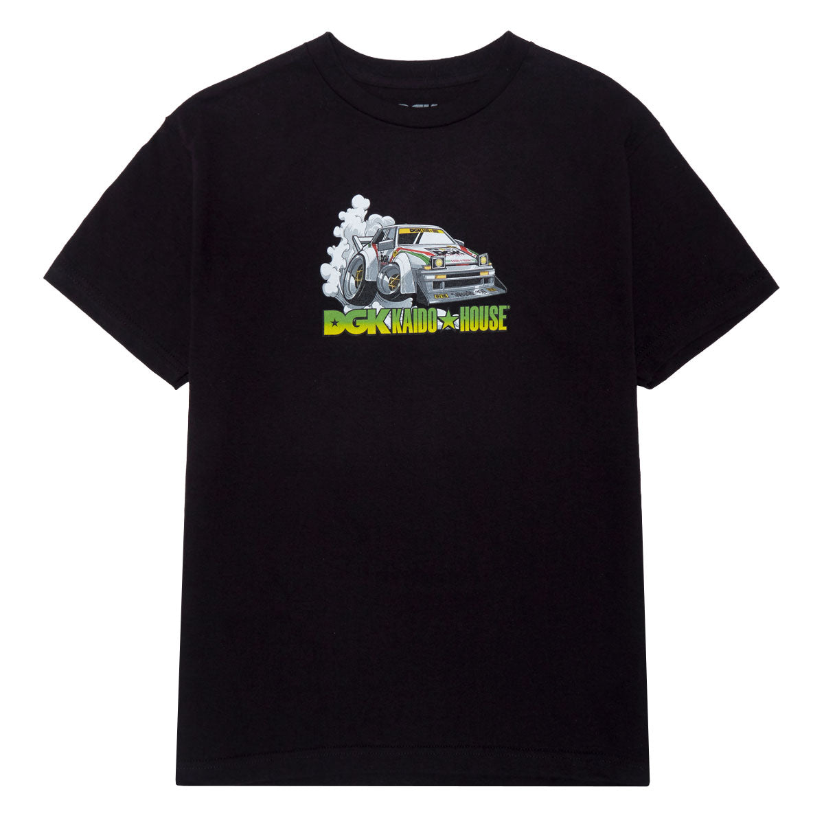 DGK x Kaido House Wide Open T-Shirt - Black image 1