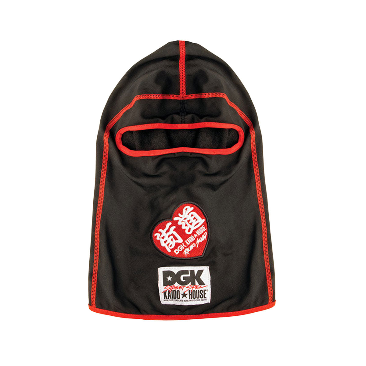 DGK x Kaido House Torque Balaclava - Black image 1