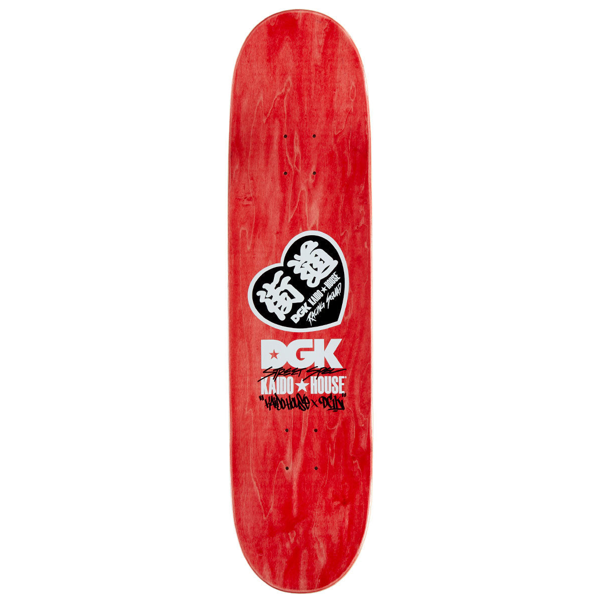 DGK x Kaido House Raceway Skateboard Deck - Rainbow Prismatic - 8.25