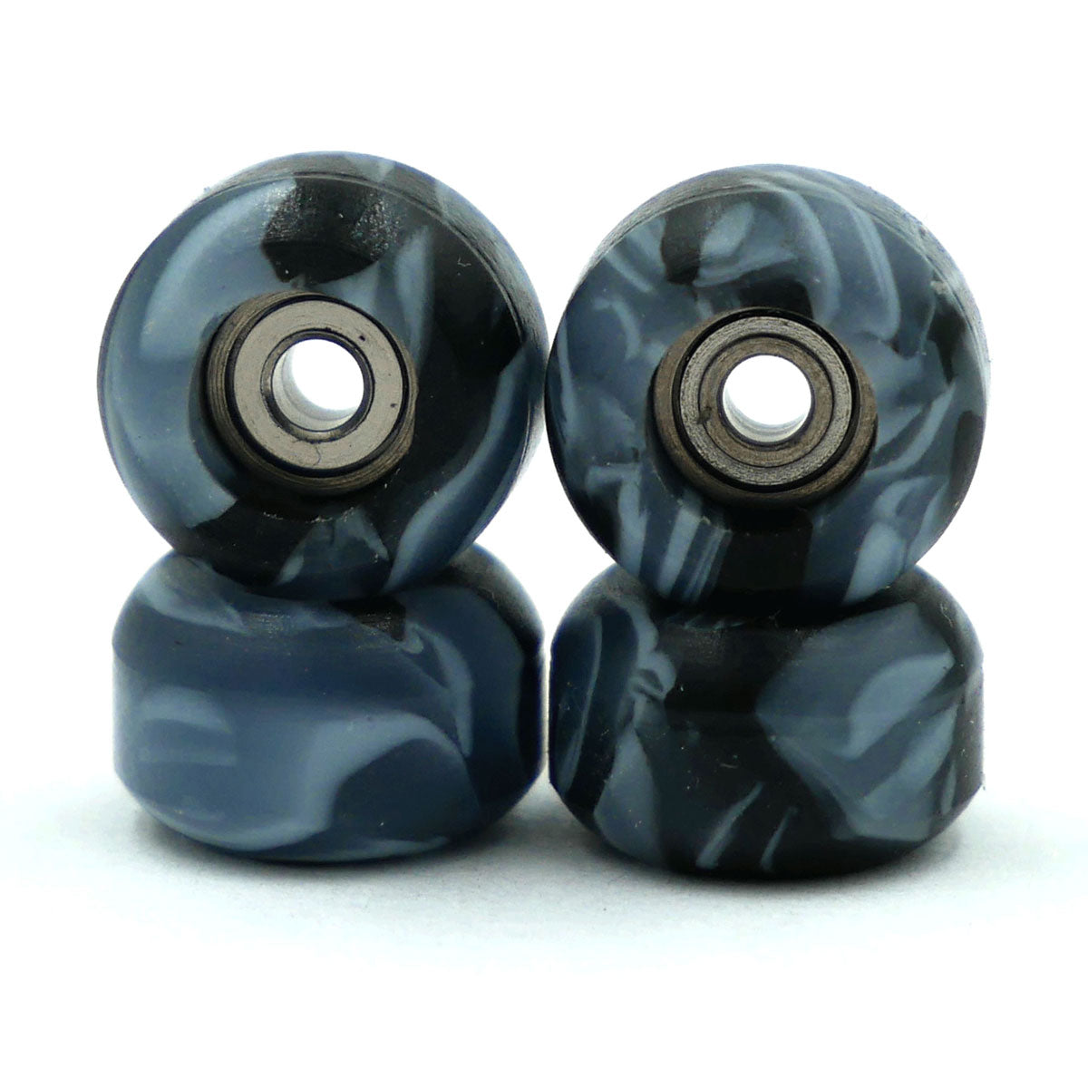 SlushCult Swirl Grom Fingerboard Wheels - Black image 1