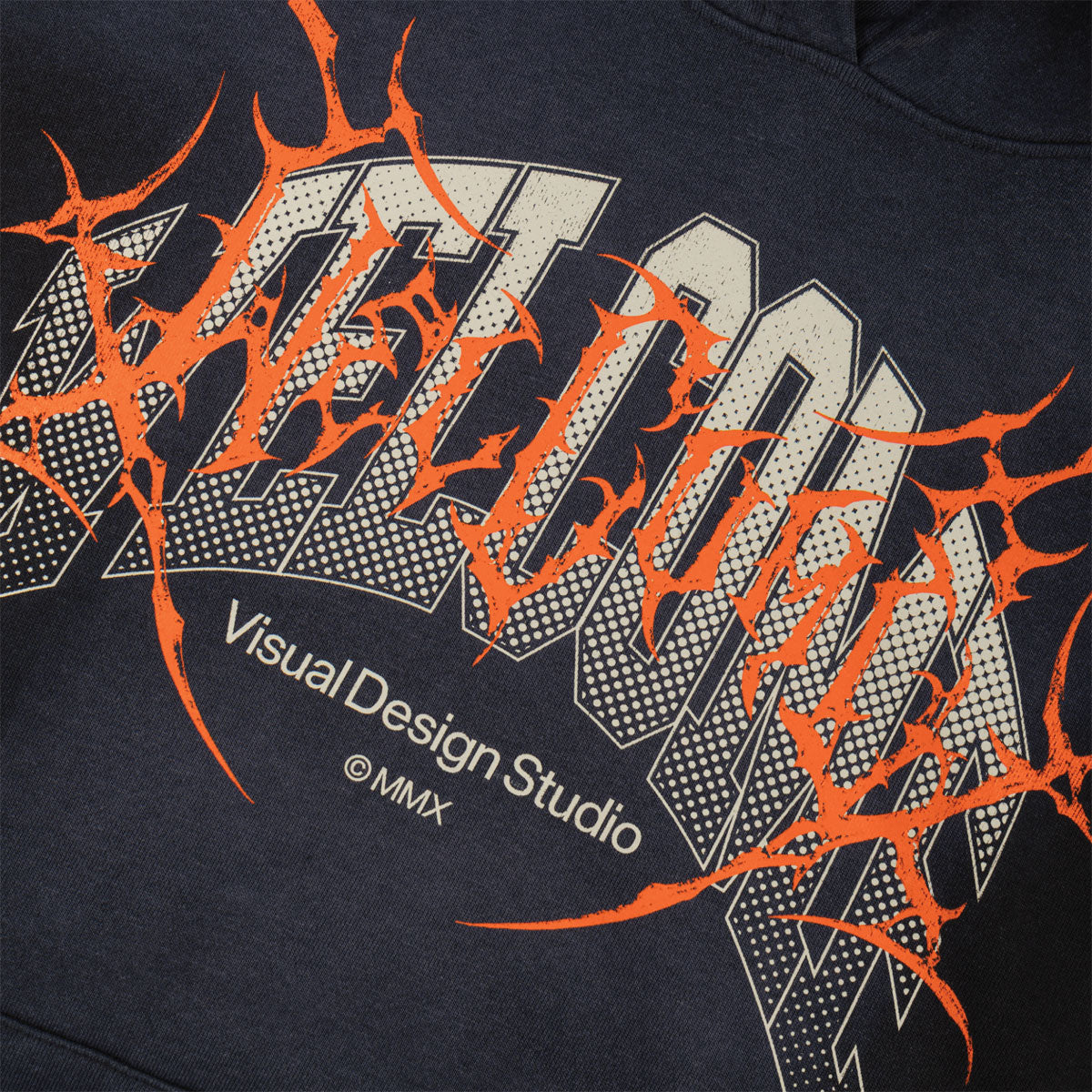 Welcome Coupled Sun Fade Hoodie - Black Fade image 3