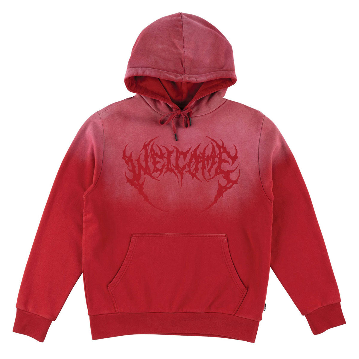 Welcome Phantom Sun Fade Hoodie - Red Fade image 1