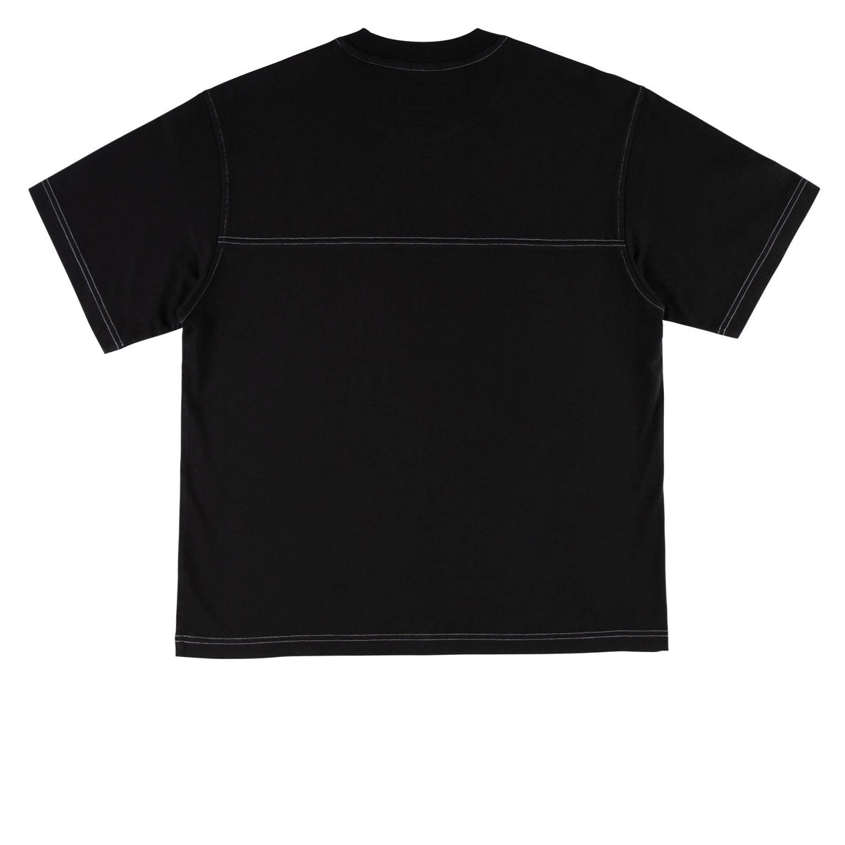 Welcome Vamp Football Knit T-Shirt - Black/White image 2