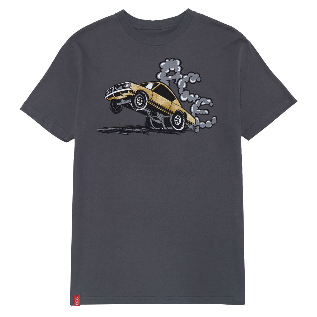 Ace Burnout T-Shirt - Charcoal image 1