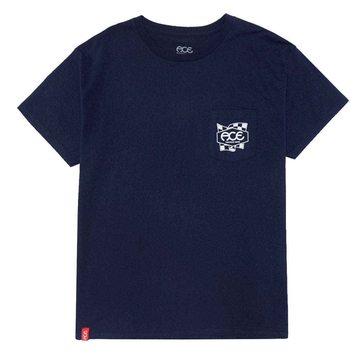 Ace Speedway Pocket T-Shirt - Navy image 2