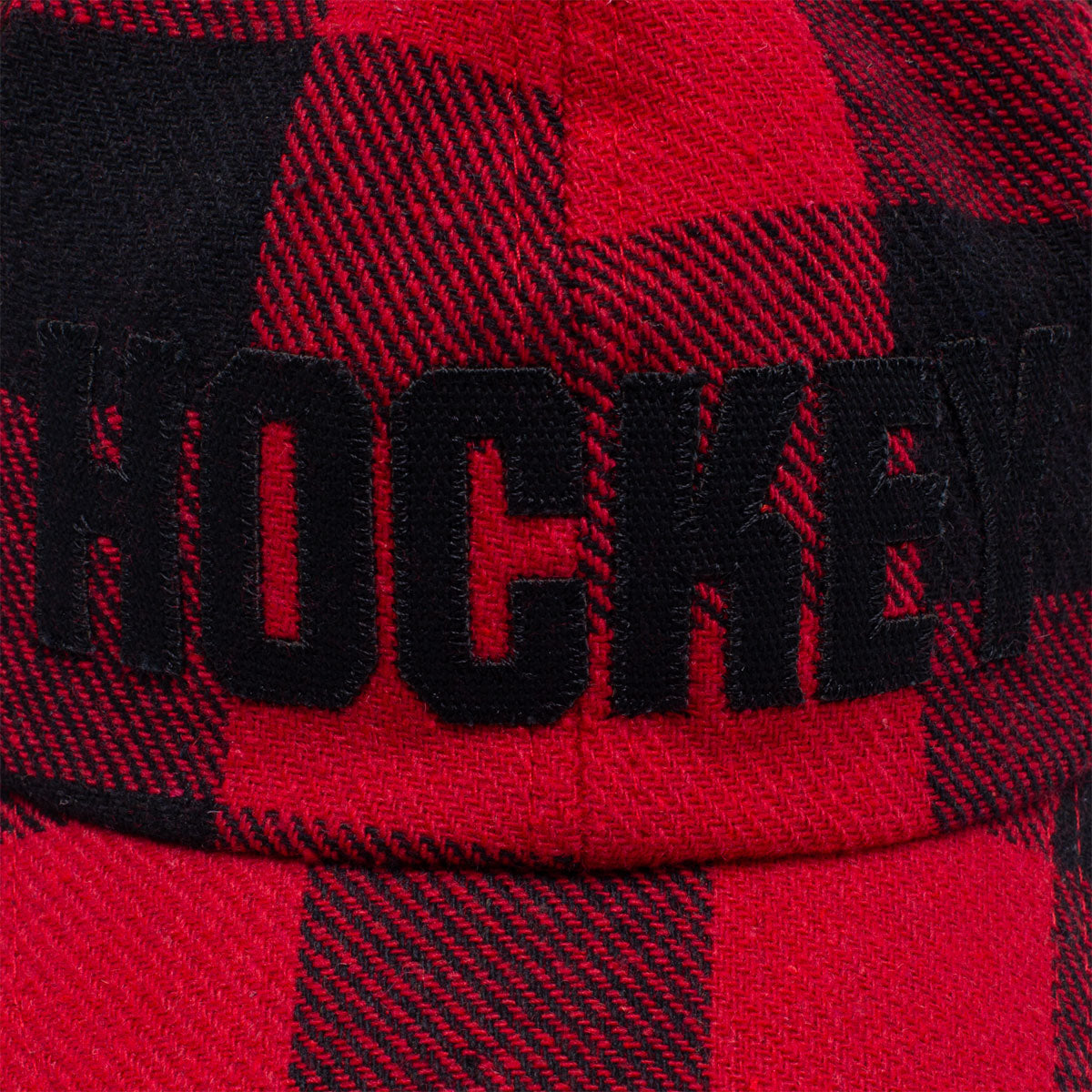 Hockey Plaid Hat - Red image 4
