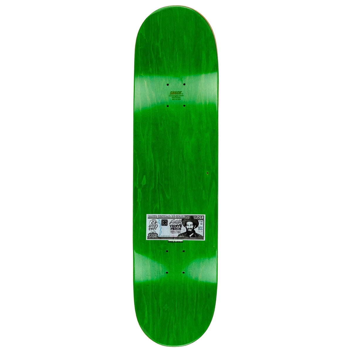Snack Narvaez Veinte Peso Skateboard Deck - 8.38